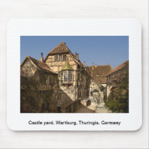 Castle yard, Wartburg, Thuringia, Germany Mousepads