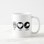 Castor d'amour de paix tasse