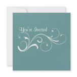 Casual Swirl Invitation