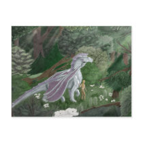 CasualStrollElf&Dragon Postcard