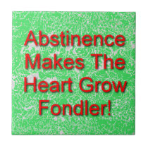 Cat-A-Copia Custom "Abstinence...." Tile Kacheln