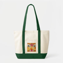 Cat and Bird - Abstract Art - Paul Klee Tote Bag