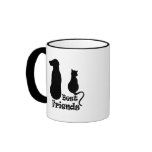 Cat and Dog Best Friends Mugs