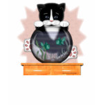 Cat and Fishbowl T-Shirt