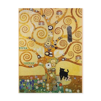 Cat and Tree of Life by msdespina