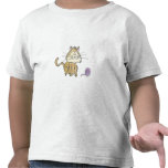 Cat and yarn Toddler T-shirt