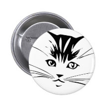 cat arts designs button