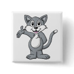 Cat Cartoon Buttons