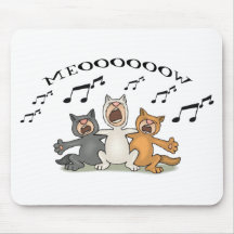 Cat Choir Mousepad