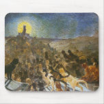 Cat City by artist Théophile Steinlen Mouse Pad