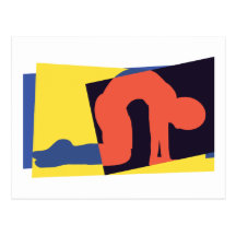 Cat Cow Pose Yoga Gift Post Cards