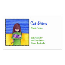 Cat Cuddle Business Card