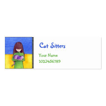 Cat Cuddle Business Card