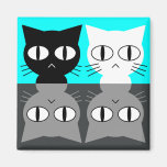 cat dirty clean dishwasher magnet マグネット