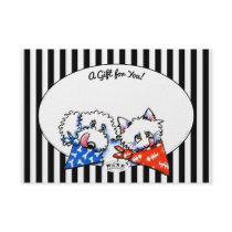 Cat Dog Bone Appetit! Pet Biz Gift Enclosure Cards