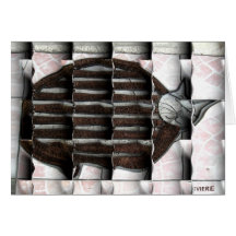 Cat-Doormat Greeting Cards