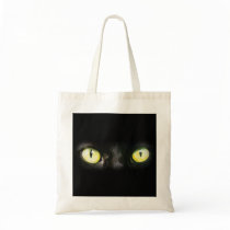 Cat Eyes, Black and Yellow Stare Bag