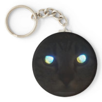 Cat Eyes Glow Deep, Priceless Keychain