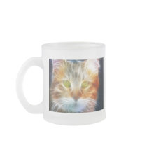 Cat Face Close up Coffee Mugs