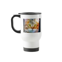 Cat Face Close up Coffee Mugs