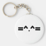 cat face, meowww, kitty kitten!! key chains
