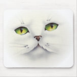 cat face mousepad