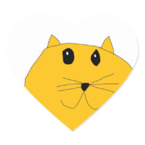 Cat Face Sticker