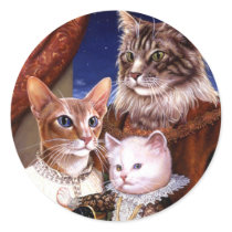 Cat Family Stickers