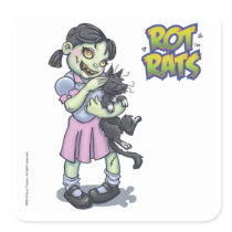 Cat Girl stickers