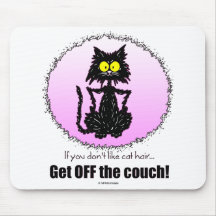 Cat Hair...Gifts for Cat Lovers Mousepads