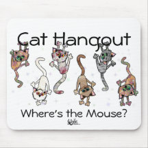 Cat Hangout Mousepads
