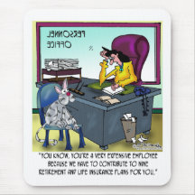 Cat Has 9 Life Insurance Plans Mousepad