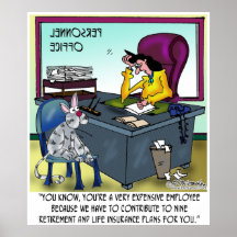 Cat Has 9 Life Insurance Plans Posters