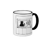 Cat hater mug - microwave design