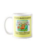 cat haters biology joke, cat haters biology joke mug