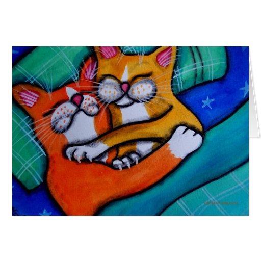 Cat Hugs I Love You Kitties Cards