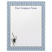 Cat In Pussywillow Letterhead Design