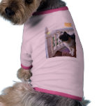 Cat In The Garden Dog T-shirt