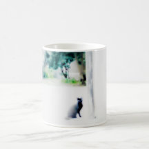 Cat in Veniza Mugs