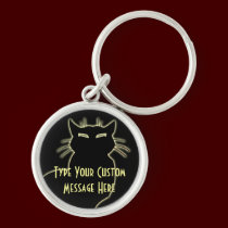 Cat Keychain Cat Gifts Personalized Keychains keychains