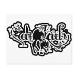 Cat Lady Black & White
