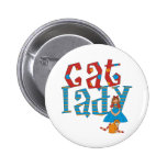Cat Lady Button