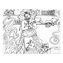 Cat Lady Invitation