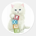 Cat/Love Sticker