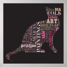 CAT LOVER ART PRISARTS POSTER