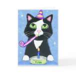 Cat Lover Boy's Birthday Card
