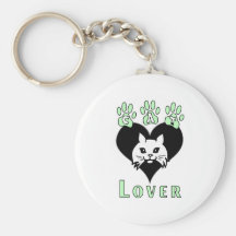 Cat Lover Keychain