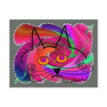 Cat Lovers abstract art gifts