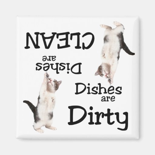 Cat Lovers Dishwasher Magnet
