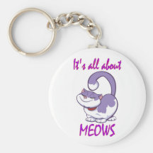 Cat Meows Keychains